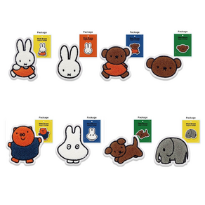 미피 miffy 보리스 뱃지 포인트 브로치 가방장식 백참