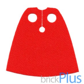 레고 부품 바디웨어 망토 - 레드 소프트 재질 Red Minifig Cape Cloth Standad - Spongy 6102553 19888, 1개