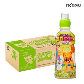 로티프렌즈 어린이 음료 샤인머스캣맛 푸시캡 음료수 235ml 24개