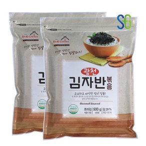 밥달라스 광천김 김자반 볶음 500g 볶음밥 주먹밥 고명, 2개