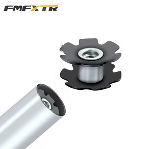 FMFXTR 자전거 프론트 포크 헤드셋 스타너트 해바라기 28.6mm 1/8, Flowe coe nut fo, 1개