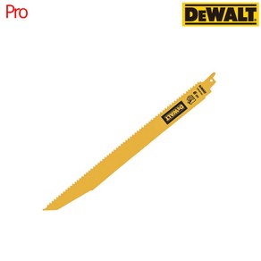 [디월트] DWAR106 / 철거 못박힌나무 목재용 12인치 컷쏘날 6TPI 5pcs, 5개