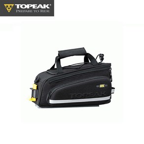 TOPEAK 토픽 렉용 가방 RX Tunk Bag EX 투어용 자전거 가방 자전거 출퇴근 트렁크 백, 블랙, 1개