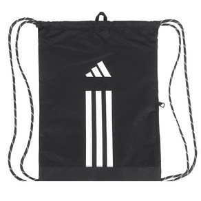 아디다스 GYM SACK 헬스 운동 러닝 축구 농구 보조 가방 짐색 신발 주머니, black+white, 1개