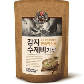 백설 감자수제비가루 500g