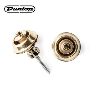 Dunlop - Traditional Straplock / 던롭 스트랩락 Brass (SLS1502BR)