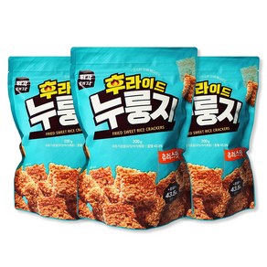 티각태각 후라이드 누룽지 츄러스맛, 200g, 3개