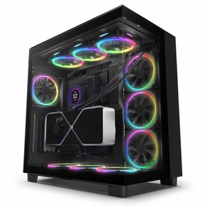 NZXT NZXT H9 Elite Matte Black (미들타워), 1개