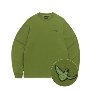 마크곤잘레스 ANGEL WAPPEN OG L/S T-SHIRT - GREEN Z231ULT010050 563320