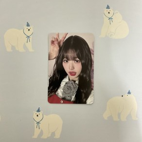 [정품]아이브 스위치 마뮤테 앨범 1차 미공포 특전 공식 포카 원영 포토카드
