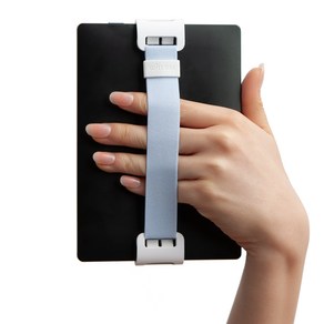 윌비 클립온 포인트 미니 (14.5 - 15cm 용) 핸드폰 이북리더기 핸드 스트랩, 블루, 1개