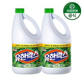 유한락스 후레쉬, 2L, 2개