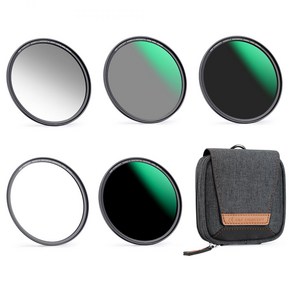 82mm K&F Concept Magnetic 자석 필터 5 Kit GND8+ND8+ND64+ND1000+Magnetic Adapter Ring+Filter Pouch