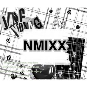 [국내 발송](1만5천원)NMIXX 엔믹스 랜덤박스 랜박 포토카드 굿즈, 2W