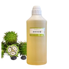 [더위치] 헥산프리 피마자오일 1L 피마자씨오일 Ricinus Communis Casto Seed Oil 캐스태르오일 아주까리열매, 1개