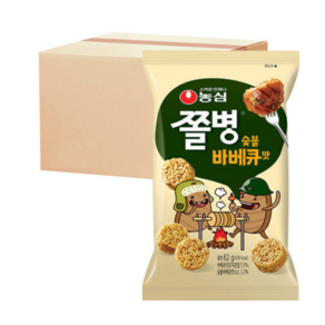 쫄병스낵 바베큐맛, 82g, 60개