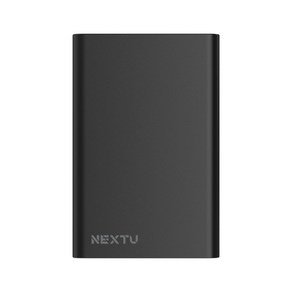 NEXTU 1006QPB MINI/C타입 미니 보조배터리10000mAh, 블랙, 블랙