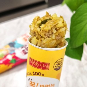 국내산 돼지고기 쌀 야채로 만든 하영이네 짜밥 주먹밥 카레맛, 3개, 80g