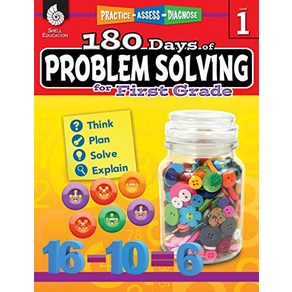 180 Days of Poblem Solving fo Fist Gade, Shell Education Pub