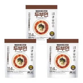 해초미인 두부면 메밀소바 230g, 3개