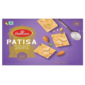 할디람스 Haldiams Patisa 400그램 인도 과자, 400g(1팩), 1개