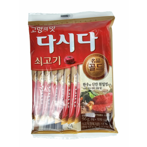 쇠고기다시다 스틱 96g (8g x12개입) 조미료 소고기다시다 육수 육수팩 미원 찌개용, 12개, 8g