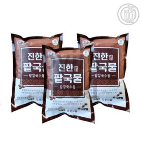 초정식품 진한팥국물 팥칼국수용, 3개, 500g