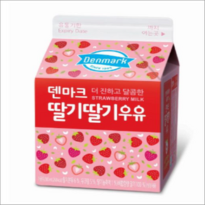 덴마크 동원 딸기딸기우유 300ml 25개입 BOX, 25개