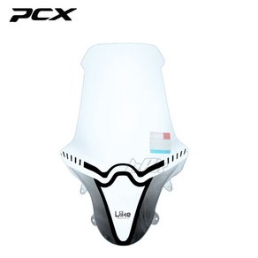 BPK PCX 스크린 21- 23 24년 76cm 롱스크린 PCX125 튜닝 방풍 바람막이 쉴드 윈드스크린