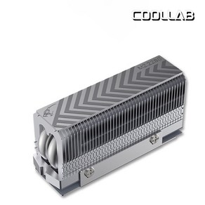 쿨랩 COOLLEO SSD 방열판 M.2방열판 더블히트파이프, 1개