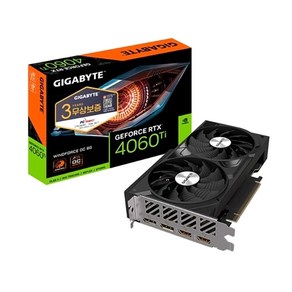 GIGABYTE 지포스 RTX 4060 Ti WINDFORCE OC D6 8GB 피씨디렉트