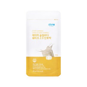 애터미 슬림바디 쉐이크 2.0 60g x 15포, 슬림바디 쉐이크 2.0 단호박, 1개