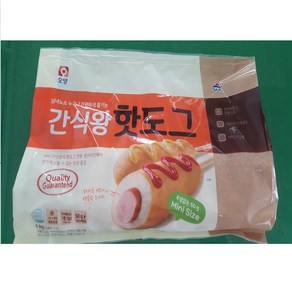 간식왕핫도그 사조오양 1kg(50g x 20개) 냉동, 1kg, 20개