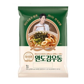 삼립 하이면 완도 김우동 205gx20봉, 205g, 20개