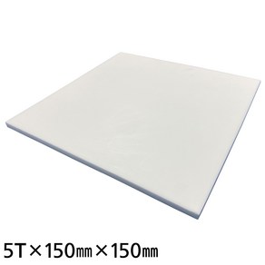 PTFE Sheet Plate 테프론판 TEFLON SHEET 테프론판재 5T-150mm-150mm