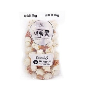 내품애 실속형 대용량 간식, 본상품선택, 1kg, 1개