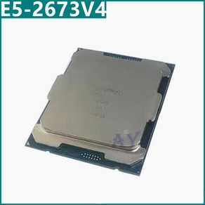 제온 E5 2673V4 CPU SR2KE 20 코어 2.30GHz 50MB 14nm 135W LGA2011-3 2673 V4 E5-2673V4, 한개옵션1