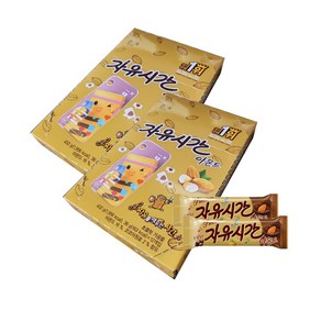 해태 자유시간 아몬드 432g(36g x12개입) 2각 박스안심포장 초코바, 432g, 2개