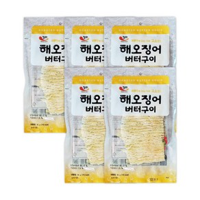 정화 해오징어버터구이 35g, 5개