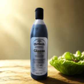올리타리아 글라싸 발사믹 크림 발사믹 글레이즈 소스 샐러드소스, 500ml X 1개, 1개, 500ml