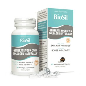 네추럴팩터스 바이오실 어드밴스드 콜라겐 제네레이터 60 액상 캡슐 Biosil Advanced Collagen Generator 60 Liquid capsules