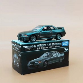 자동차다이캐스트 자동차모형 TOMY JDM 스바루 STI WRX BRZ 360 합금 및 차량 용 미니어처 체중계 모델, 없음, 24) Nissan GTR R32