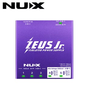 NuX - ZEUS Jr / 초소형 저잡음 독립접지 파워서플라이