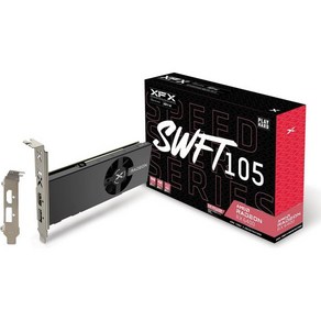 XFX Speedste SWFT319 Radeon™ RX 6800 코어 게이밍 그래픽 카드16GB GDDR6 AMD RDNA™ 2 RX68XLAQFD9, RX 6400, 1개