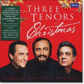 JOSE CARRERAS / LUCIANO PAVAROTTI / PLACIDO DOMINGO - THE THREE TENORS AT CHRISTMAS EU수입반