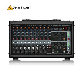 베링거 PMP2000D 파워드 믹서 2000W 14채널 스테레오 믹서, BEHRINGER PMP2000D, .