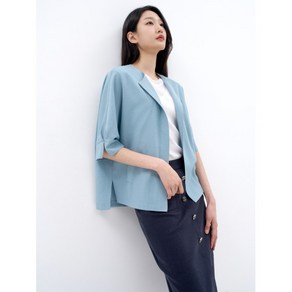 지센 린넨라이크 미니멀 자켓 LCJKN422_SB 1425409
