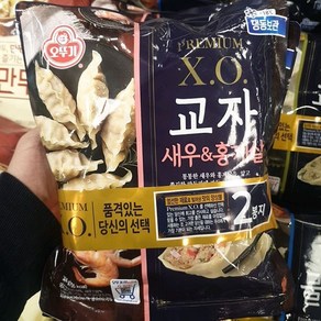 오뚜기 XO 교자만두 새우홍게살 아이스팩 포장, 324g, 2개