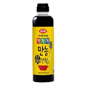 삼화식품 척척척 만능간장, 500ml, 4개