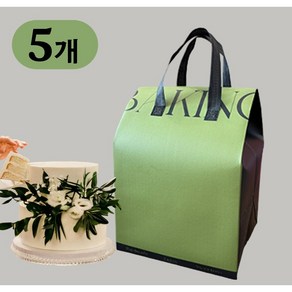[벨크로] 케이크 보냉백 보온보냉가방 대형 (5p), 5개입